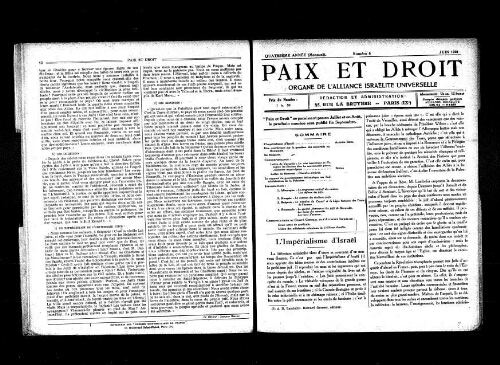 Paix et Droit.  (01/06/1924)